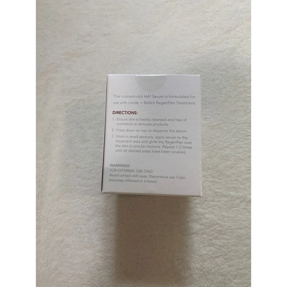 Lorde + Belle ha3 serum new in‎ unopened box
